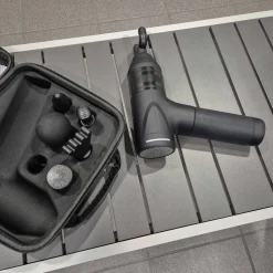 Pistolet do masażu Hykker Pro, 6 wymiennych końcówek