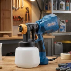 Pistolet natryskowy Niteo, 450 W, 1 l, 2 dysze