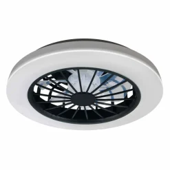 Plafon LED Sanico Goldlux Ghana, 38,5 cm, z wentylatorem, pilot IR