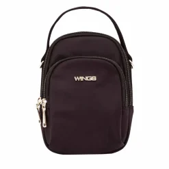 Plecak crossbody Wings Rosella, 1 l, czarny