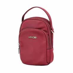 Plecak crossbody Wings Rosella, 1 l, ciemnoczerwony