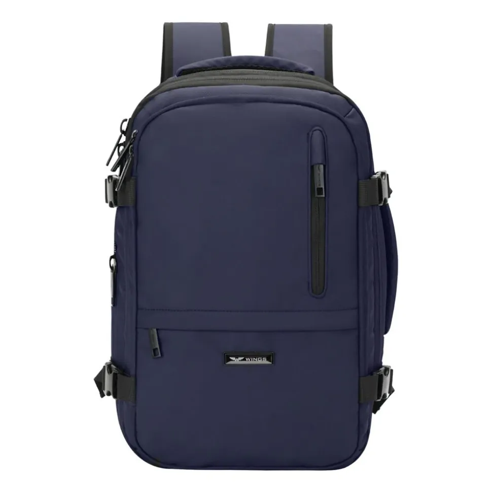 Plecak kompresyjny Wings Vireo, 20 l, z pompką, niebieski