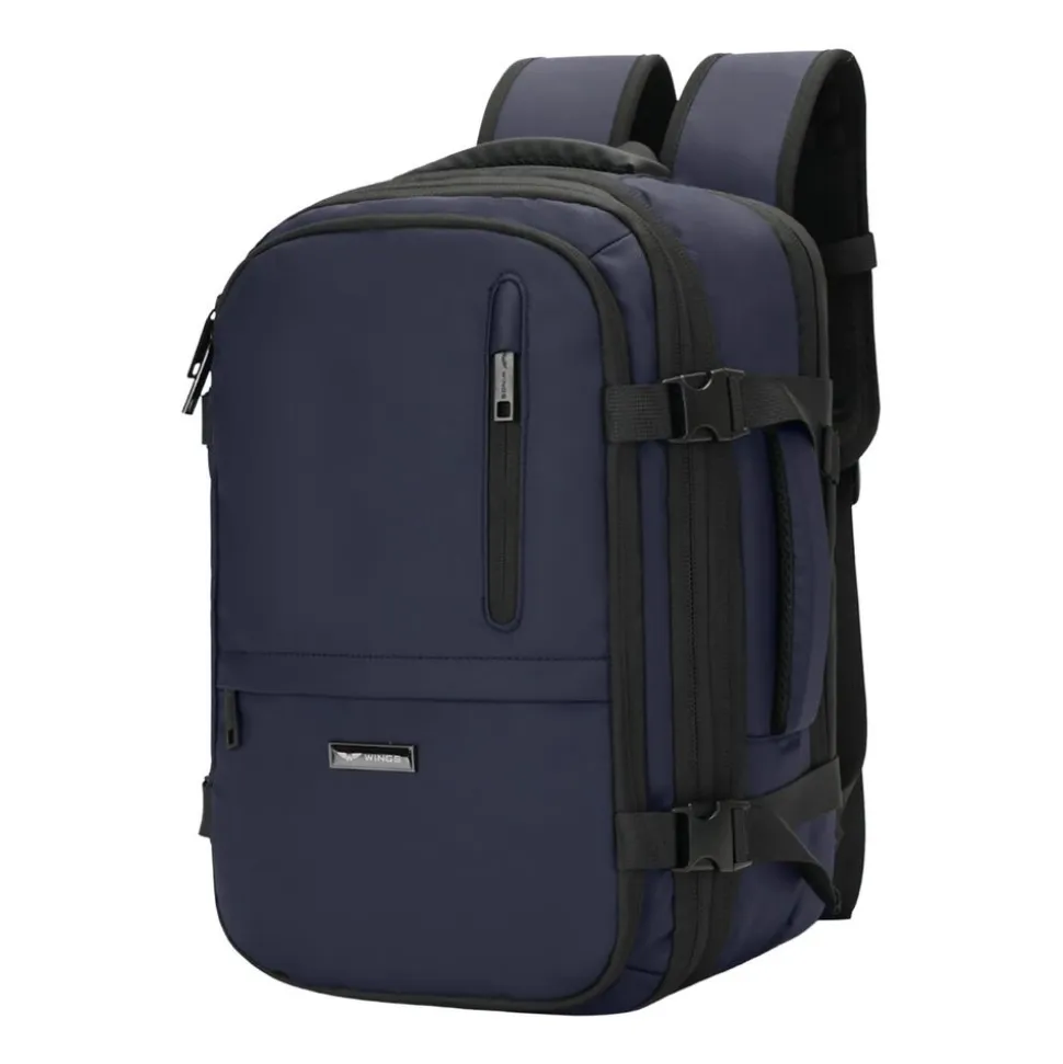 Plecak kompresyjny Wings Vireo, 20 l, z pompką, niebieski
