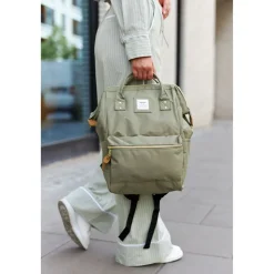 Plecak miejski Himawari, 19 l, z USB, zielony