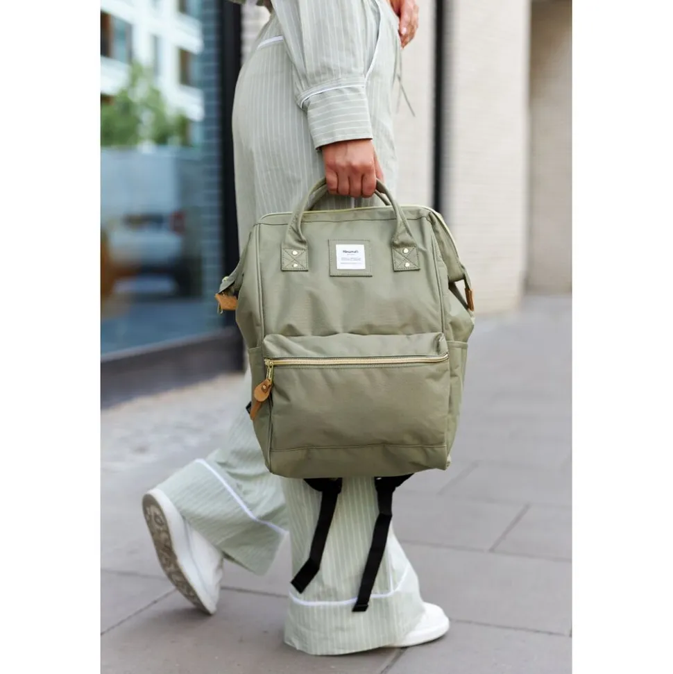 Plecak miejski Himawari, 19 l, z USB, zielony