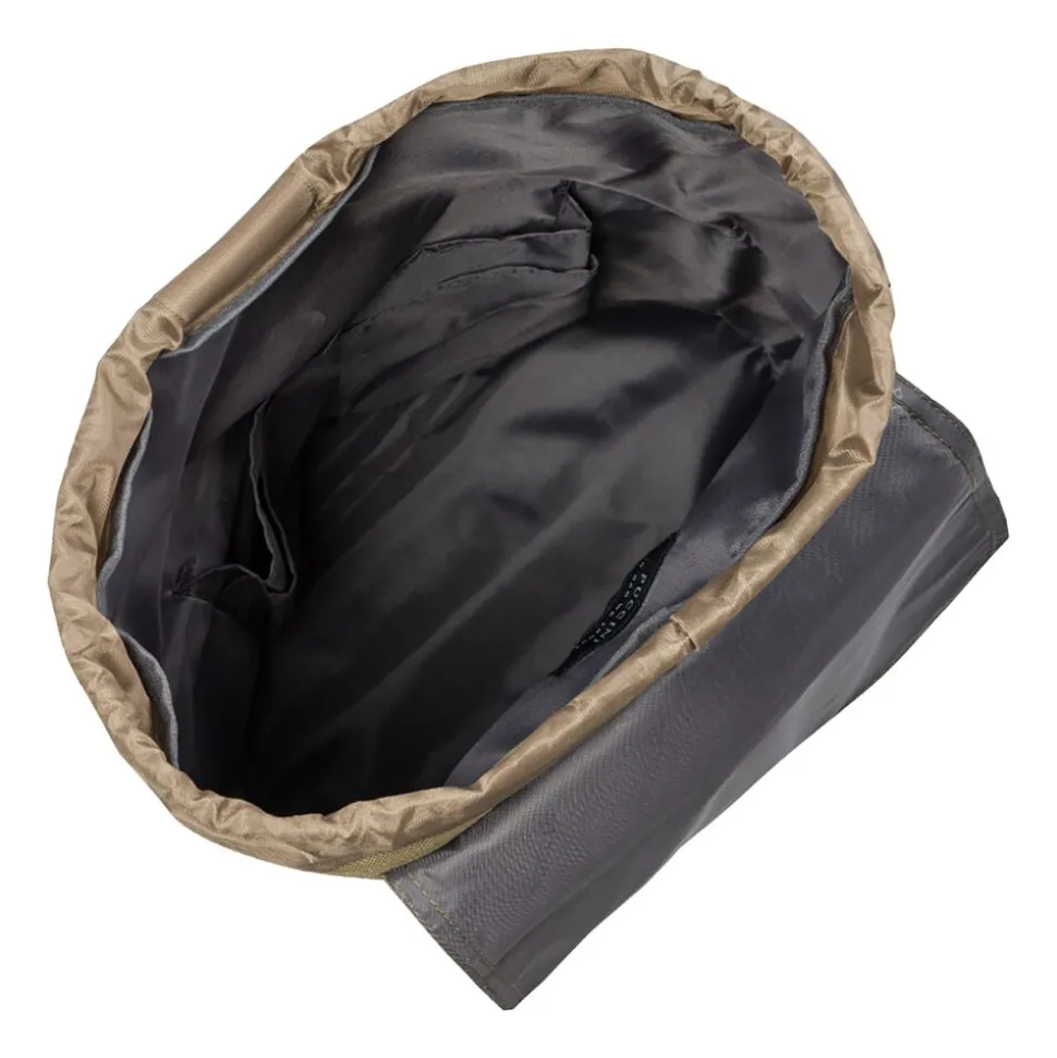 Plecak miejski materiałowy Puccini Legacy, 20 l, beżowy