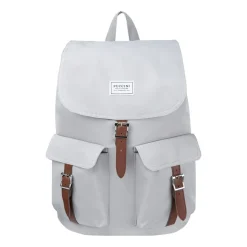 Plecak miejski materiałowy Puccini Legacy, 20 l, szary