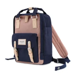 Plecak na laptop 14” Himawari, 16 l, różowo-granatowy