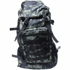 Plecak survivalowy Wild Trek, 60 l, z wyposażeniem, moro