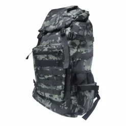 Plecak survivalowy Wild Trek, 60 l, z wyposażeniem, moro