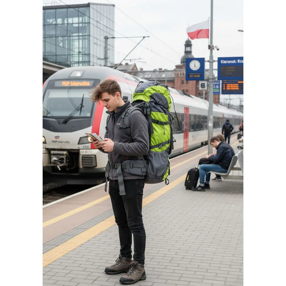 Plecak turystyczny HiMountain Hiker, 50 l, zielony