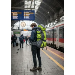 Plecak turystyczny HiMountain Hiker, 50 l, zielony