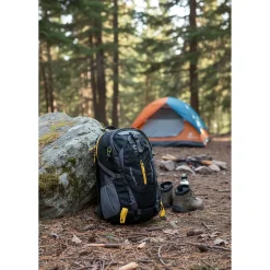 Plecak turystyczny HiMountain Cruise, 35 l, czarno-żółty