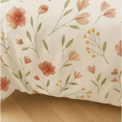 Pościel bawełniana 160 x 200 cm Pation Home Vivienne, maki