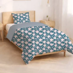 Pościel bawełniana 140 x 200 cm Pation Home Vivienne, magnolia