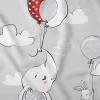 Pościel dziecięca 100 x 135 cm Mayamoo, słoń, szara