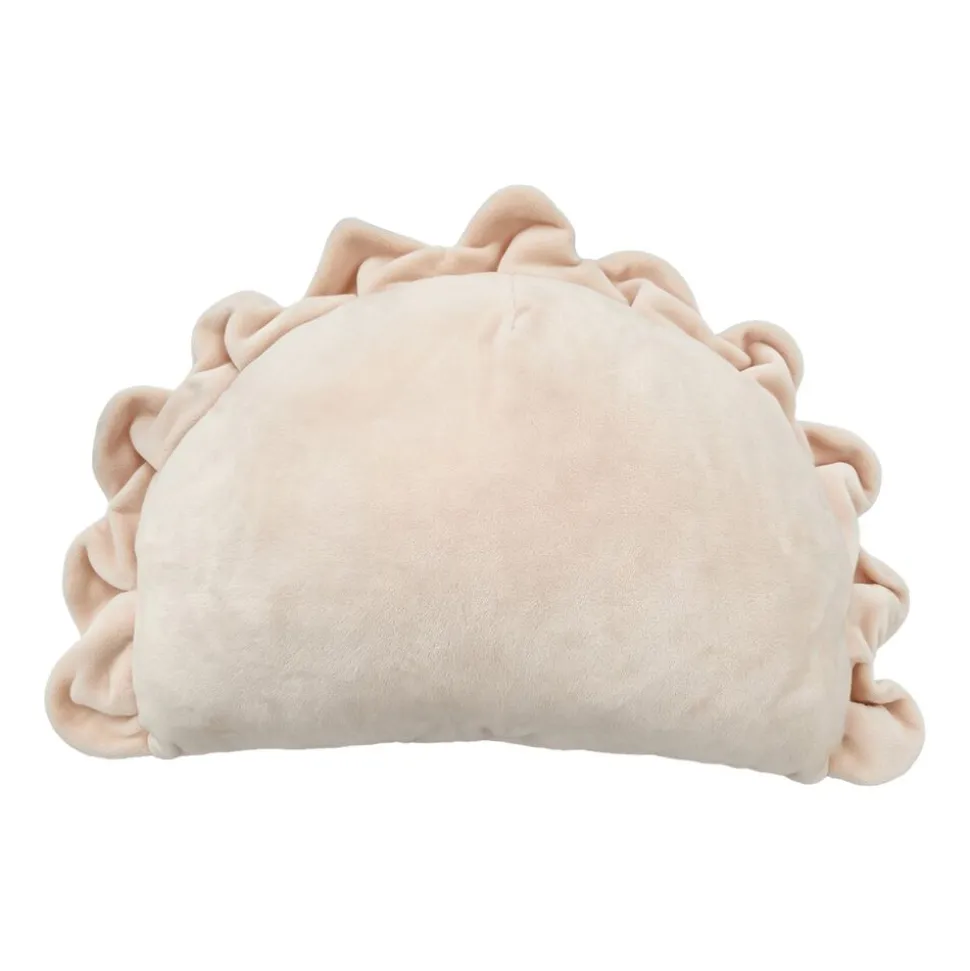 Poduszka dekoracyjna Smukee Kids Pierożek, 48 cm, kremowy