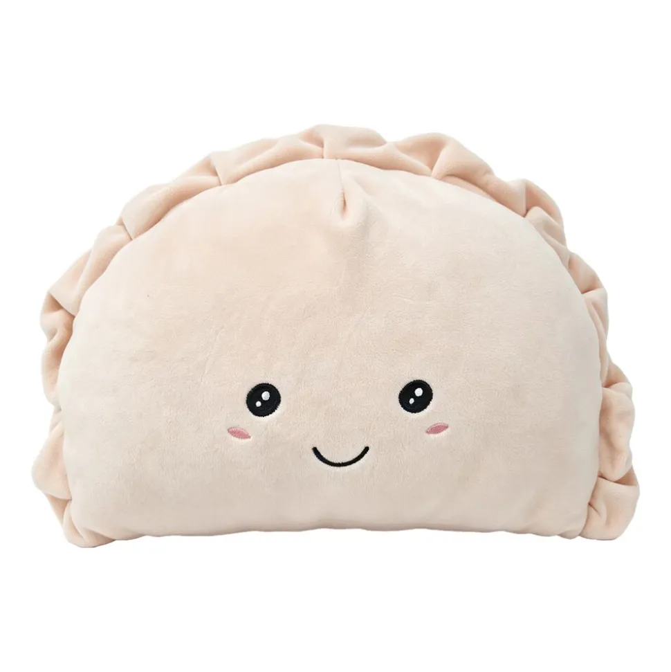 Poduszka dekoracyjna Smukee Kids Pierożek, 48 cm, kremowy
