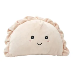 Poduszka dekoracyjna Smukee Kids Pierożek, 48 cm, kremowy