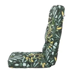Poduszka ogrodowa Patio G054-02IB na fotel, zielona w liście