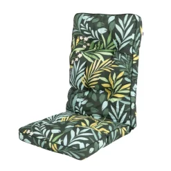 Poduszka ogrodowa Patio G054-02IB na fotel, zielona w liście