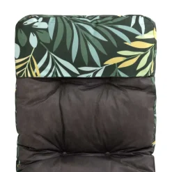 Poduszka ogrodowa Patio G054-02IB na fotel, zielona w liście