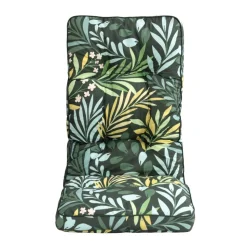 Poduszka ogrodowa Patio G054-02IB na fotel, zielona w liście