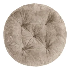 Poduszka okrągła Domarex Ivy Plush, beżowa