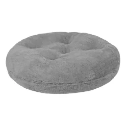 Poduszka okrągła Domarex Ivy Plush, szara
