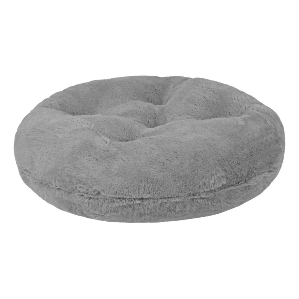 Poduszka okrągła Domarex Ivy Plush, szara