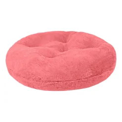 Poduszka okrągła Domarex Ivy Plush, różowa