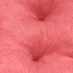 Poduszka okrągła Domarex Ivy Plush, różowa
