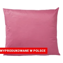 Poduszka puchowa 50 x 60 cm AMW, kaczy puch i pierze, różowa
