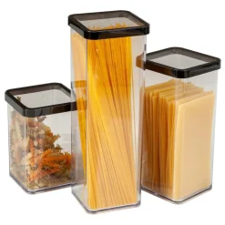 Pojemnik kwadratowy Rotho Loft, 1,5 l, czarny