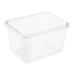 Pojemnik na żywność z klipsem, PP/tritan, 0,7L, seledynowy