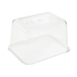 Pojemnik na żywność z klipsem, PP/tritan, 0,7L, seledynowy