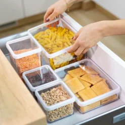 Pojemnik szeroki Rotho Loft, 2,25 l, biały