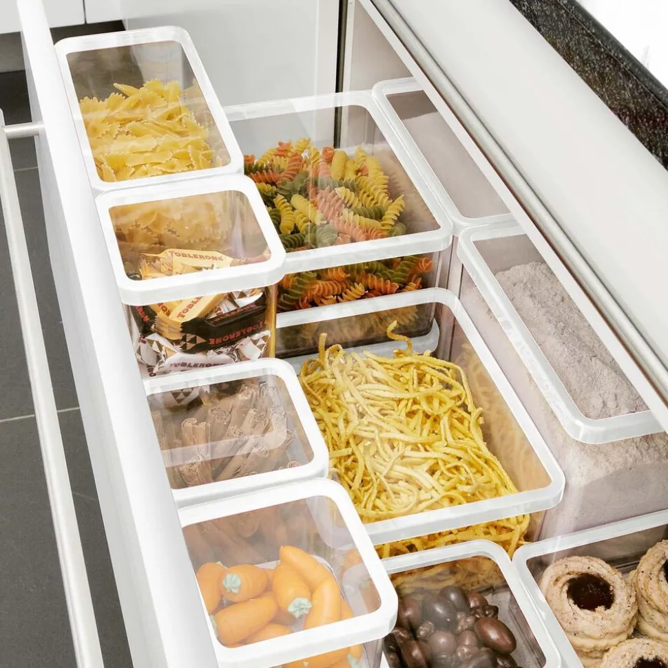 Pojemnik szeroki Rotho Loft, 2,25 l, biały