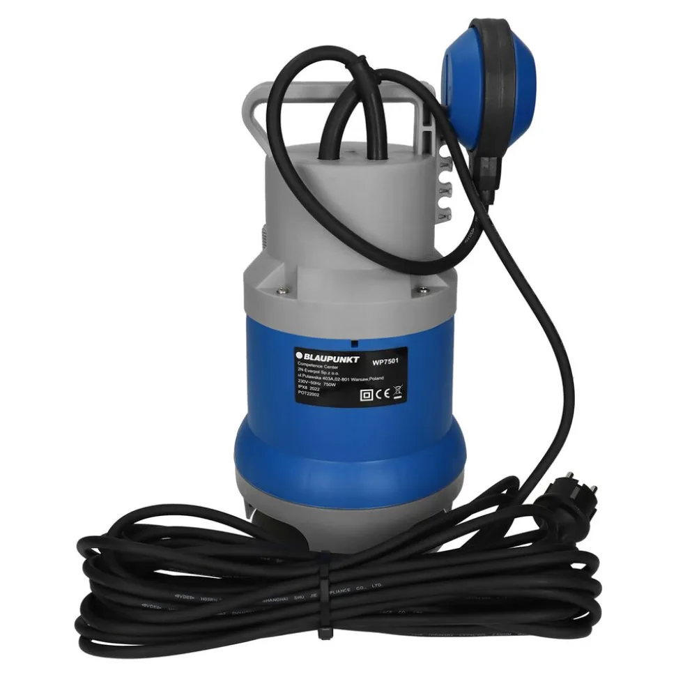 Pompa do wody brudnej Blaupunkt WP7501, przepływ 11000 l/h