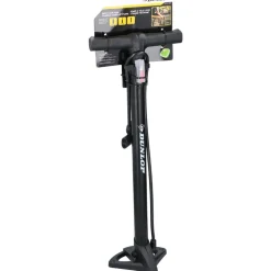 Pompka rowerowa podłogowa Dunlop, 12 bar 174 PSI, 2 adaptery
