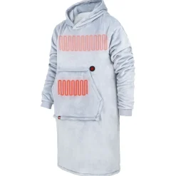Poncho ogrzewane Glovii, wodoodporne, uniwersalny rozmiar