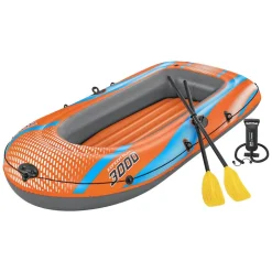 Ponton dmuchany Kondor Elite 3000 BESTWAY, z 2 wiosłami i pompką