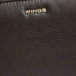 Portfel damski skórzany Wings 2W9, czarny