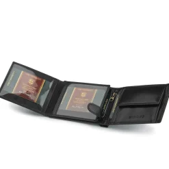 Portfel męski skórzany RFID Peterson, 9 x 12 x 2,5 cm