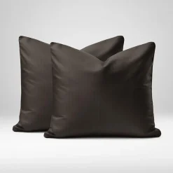 Poszewka na poduszkę 40 x 40 cm Pure Collection, 2 szt., mocha
