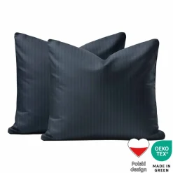 Poszewka na poduszkę 40 x 40 cm Pure Collection, 2 szt., denim