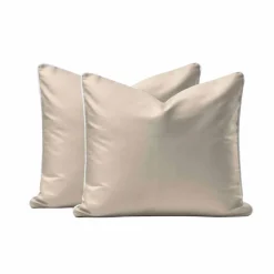 Poszewka na poduszkę z makosatyny 40 x 40 cm Pure Collection, 2 szt., piaskowobeżowa