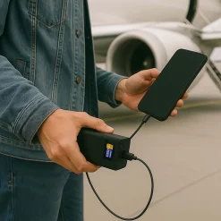 Powerbank Blow PB 30B, 27000 mAh, 140 W, z wyświetlaczem, czarny