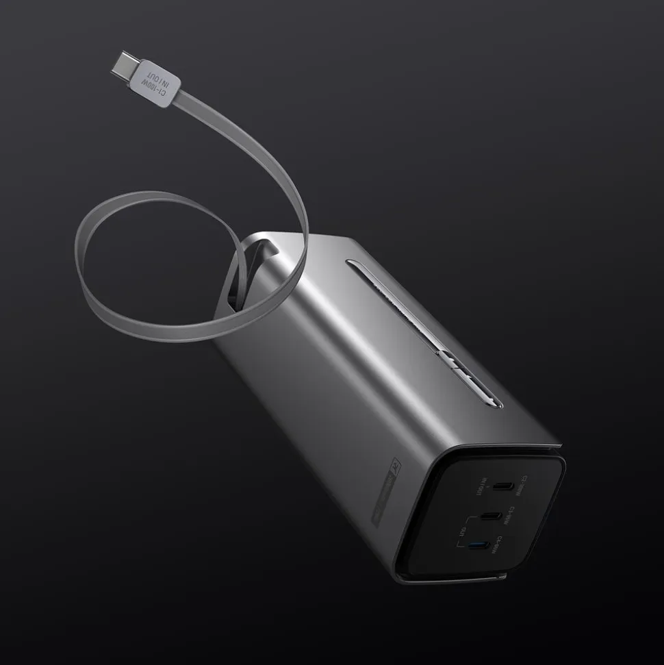 Powerbank EcoFlow Rapid Pro 20000 mAh, 230 W, z wbudowanym kablem, czarny