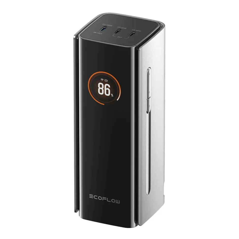 Powerbank EcoFlow Rapid Pro 20000 mAh, 230 W, z wbudowanym kablem, czarny